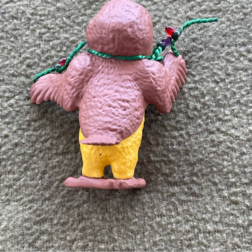 Disney Hallmark Winnie the Pooh Owl with Christmas Lights Ornament - Picture 2 of 3
